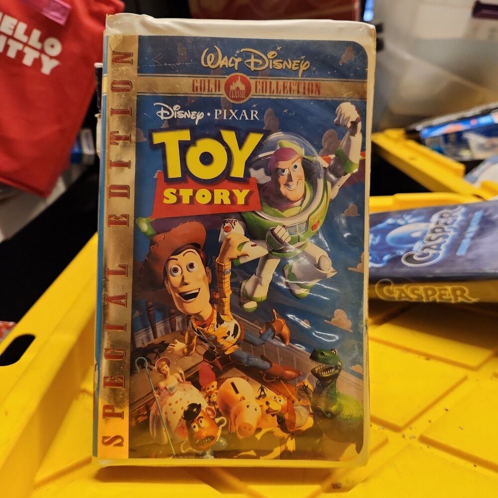 1995 Toy Story VHS Disney Clamshell Gold Collection